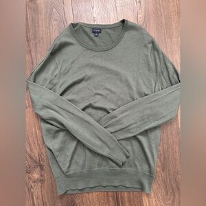 [NWOT] J. Crew Men's Olive Crewneck Sweater